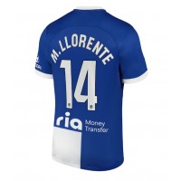 Koszulka piłkarska Atletico Madrid Marcos Llorente #14 Strój wyjazdowy 2023-24 tanio Krótki Rękaw